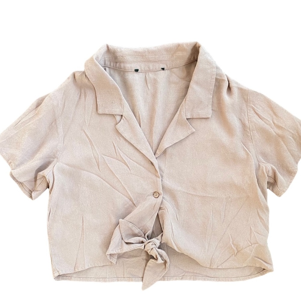Cropped blouse